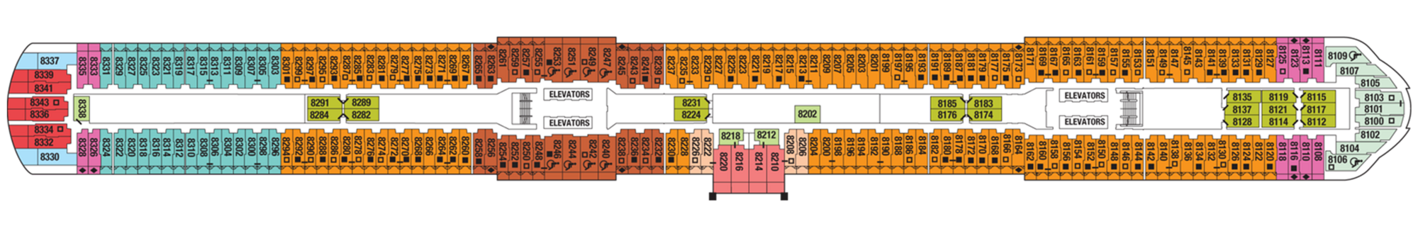 Deck 8 plan